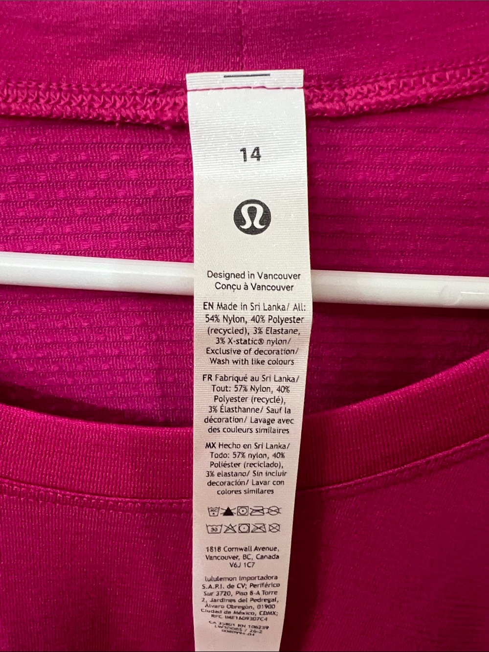 Swiftly Tech Long Sleeve 2.0 * Race. Pink Flare - Picture 2 of 5